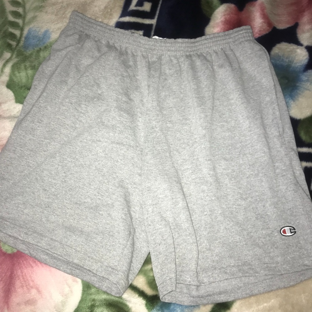 Gray champion shorts